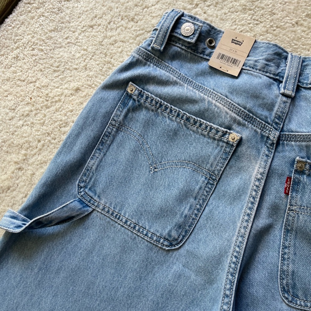 NWT Levi's Cinch Baggy High Rise Women's Jeans Size 27/31 - Picture 8 of 14